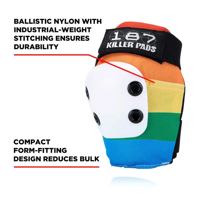 187 Slim Rainbow Elbow Pads