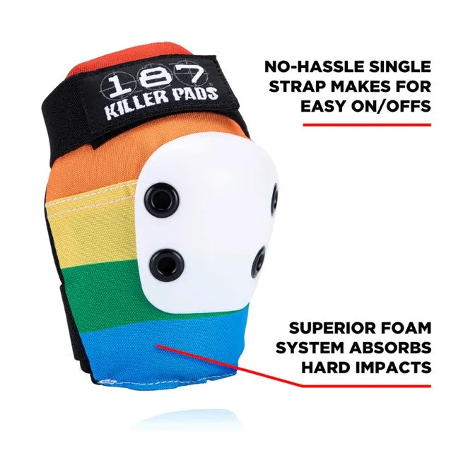 187 Slim Rainbow Elbow Pads