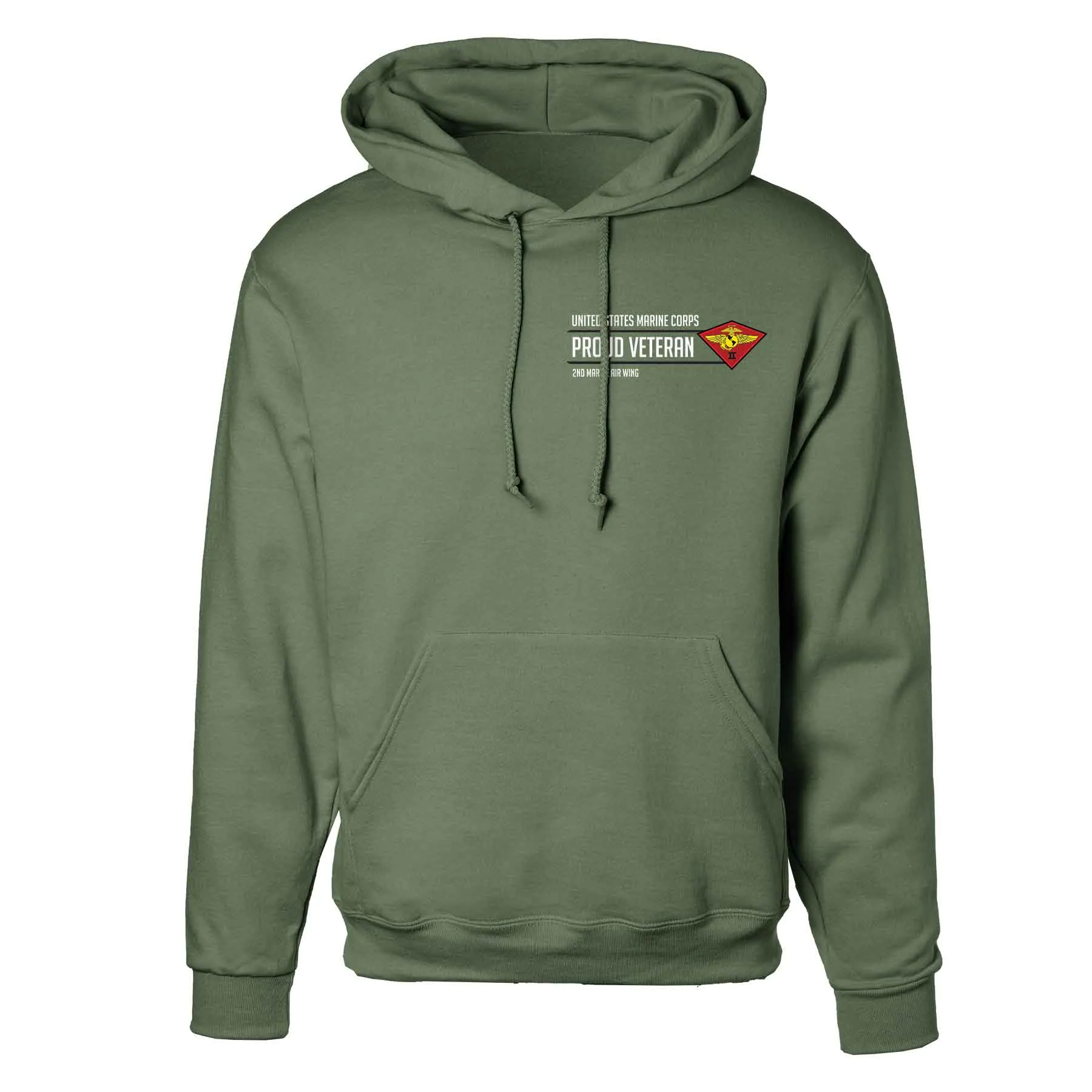 2nd Marine Air Wing Proud Veteran Hoodie