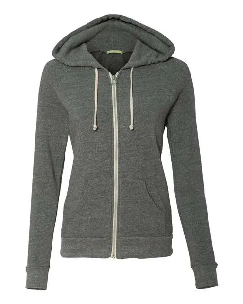 Alternative Women's Adrian Eco -Fleece Zip Hoodie