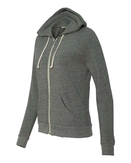 Alternative Women's Adrian Eco -Fleece Zip Hoodie