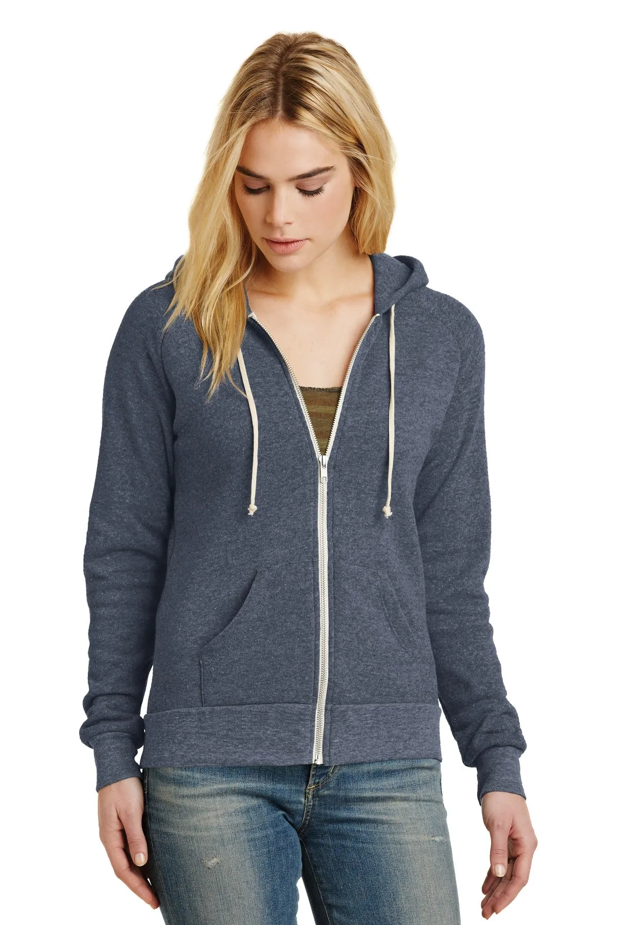 Alternative Women's Adrian Eco -Fleece Zip Hoodie