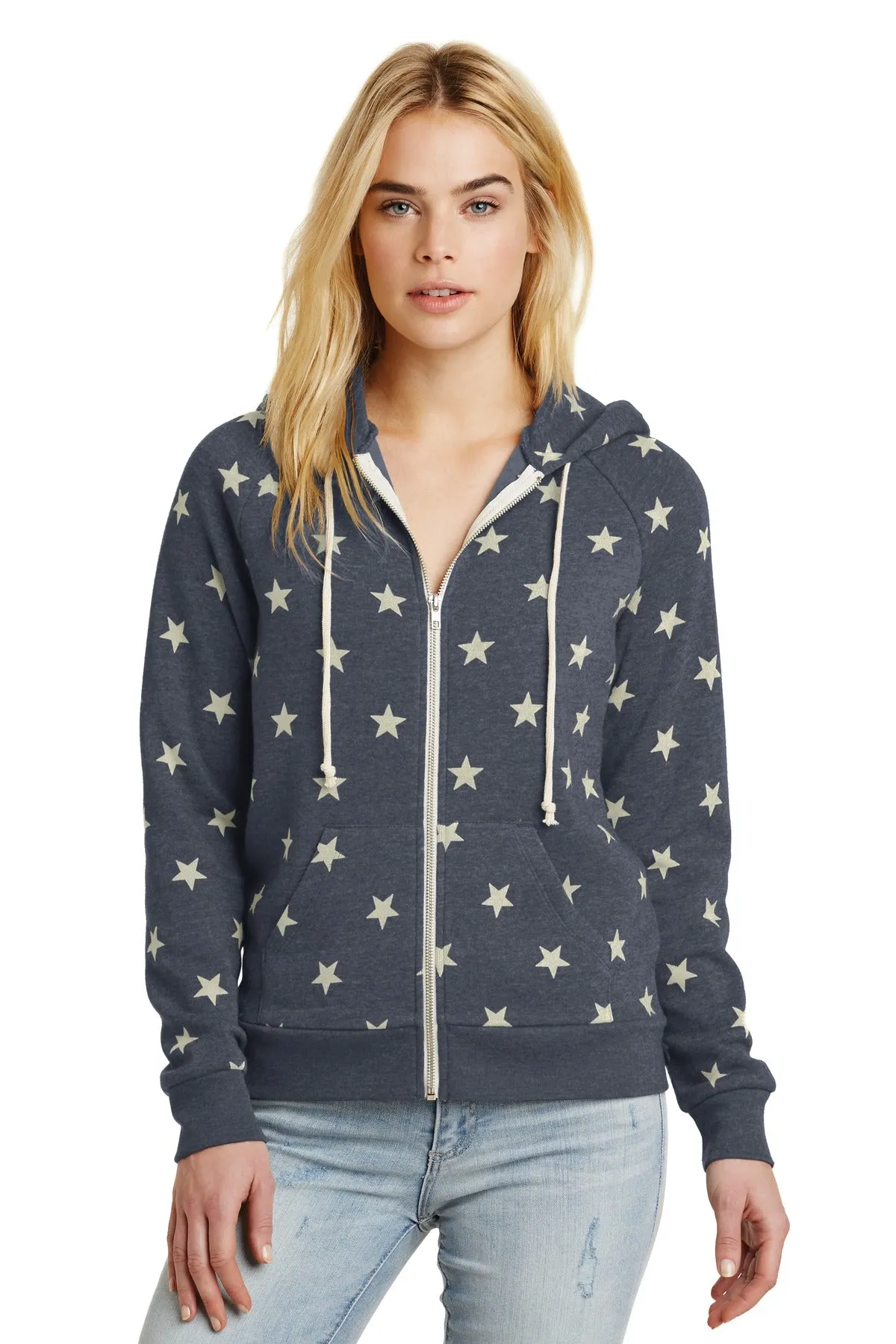 Alternative Women's Adrian Eco -Fleece Zip Hoodie