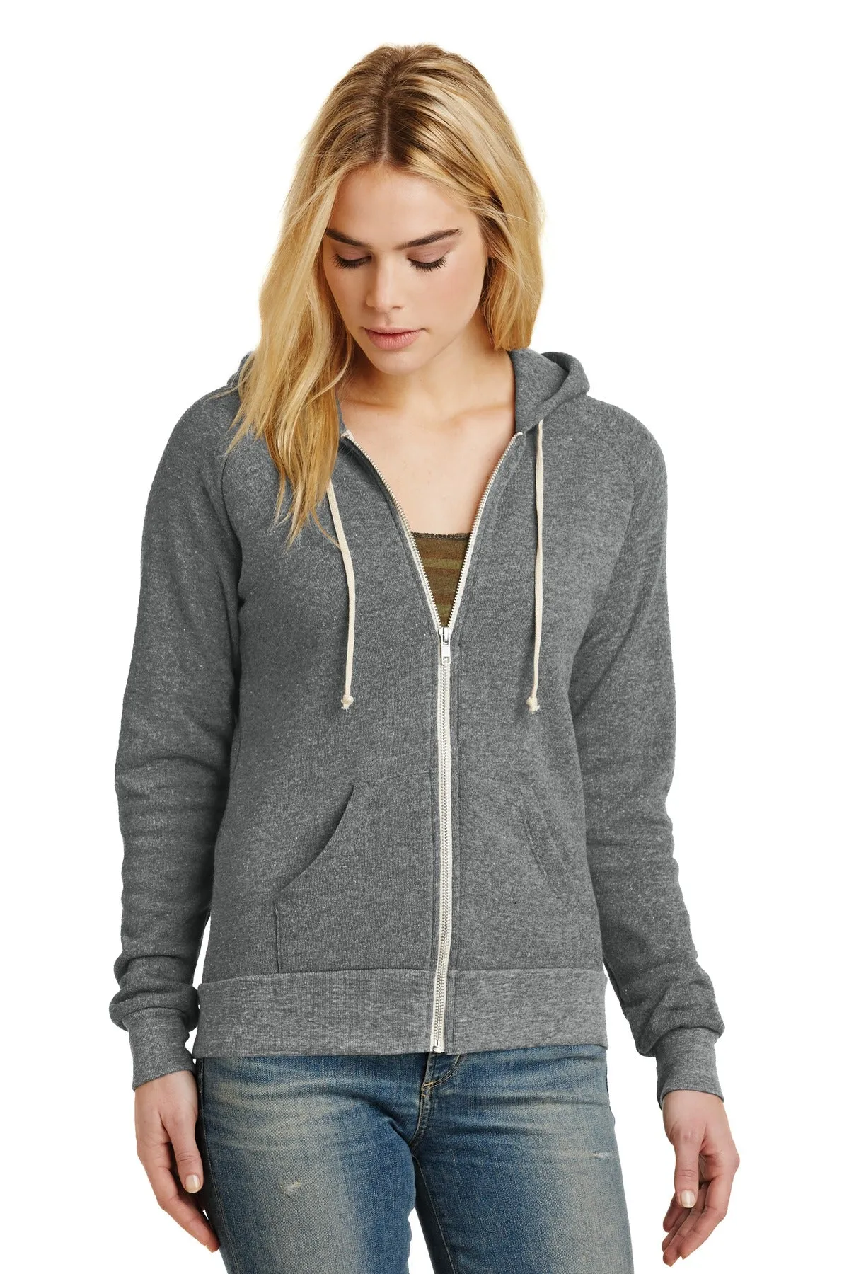 Alternative Women's Adrian Eco -Fleece Zip Hoodie