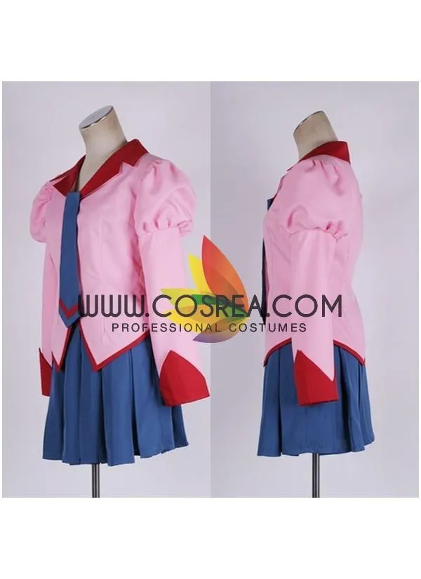 Bakemonogatari Hitagi Senjogahara Cosplay Costume