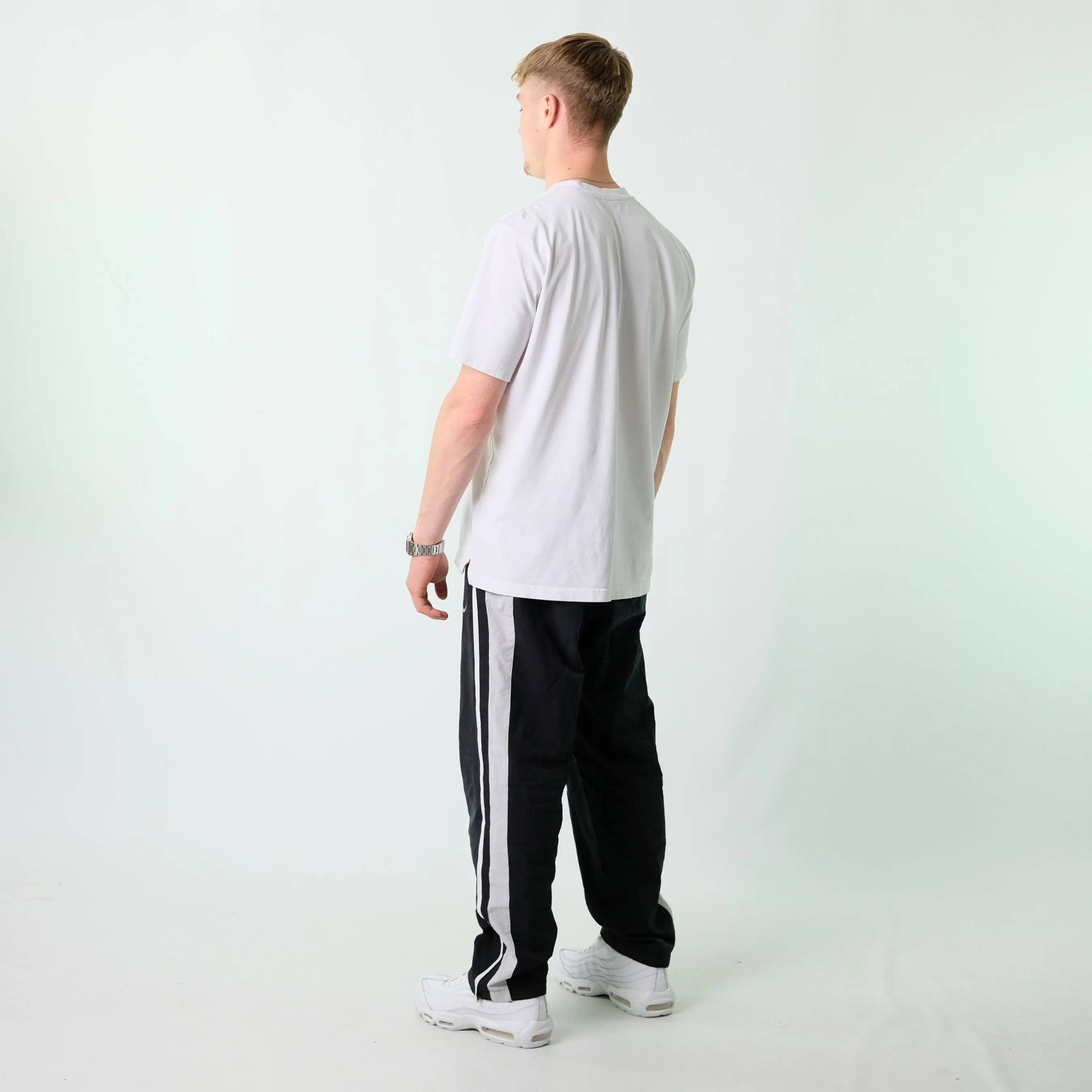 Black y2ks Nike Tracksuit Bottoms  Baggy Pants (40x30)