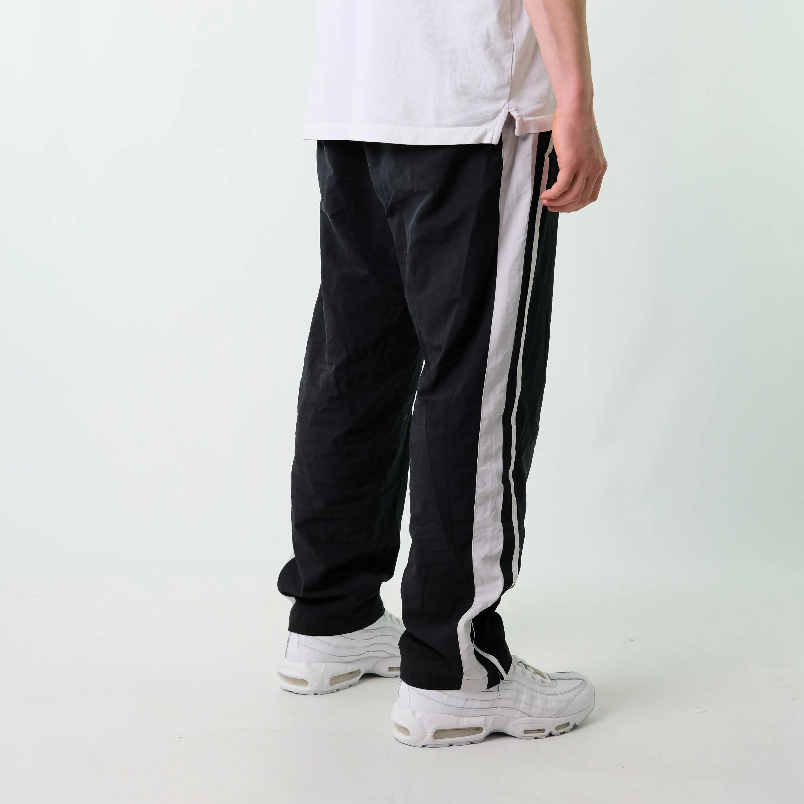 Black y2ks Nike Tracksuit Bottoms  Baggy Pants (40x30)