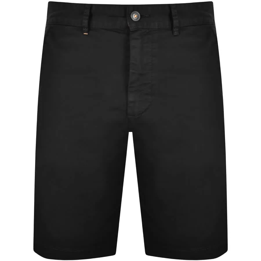 BOSS Chino Slim Shorts Black