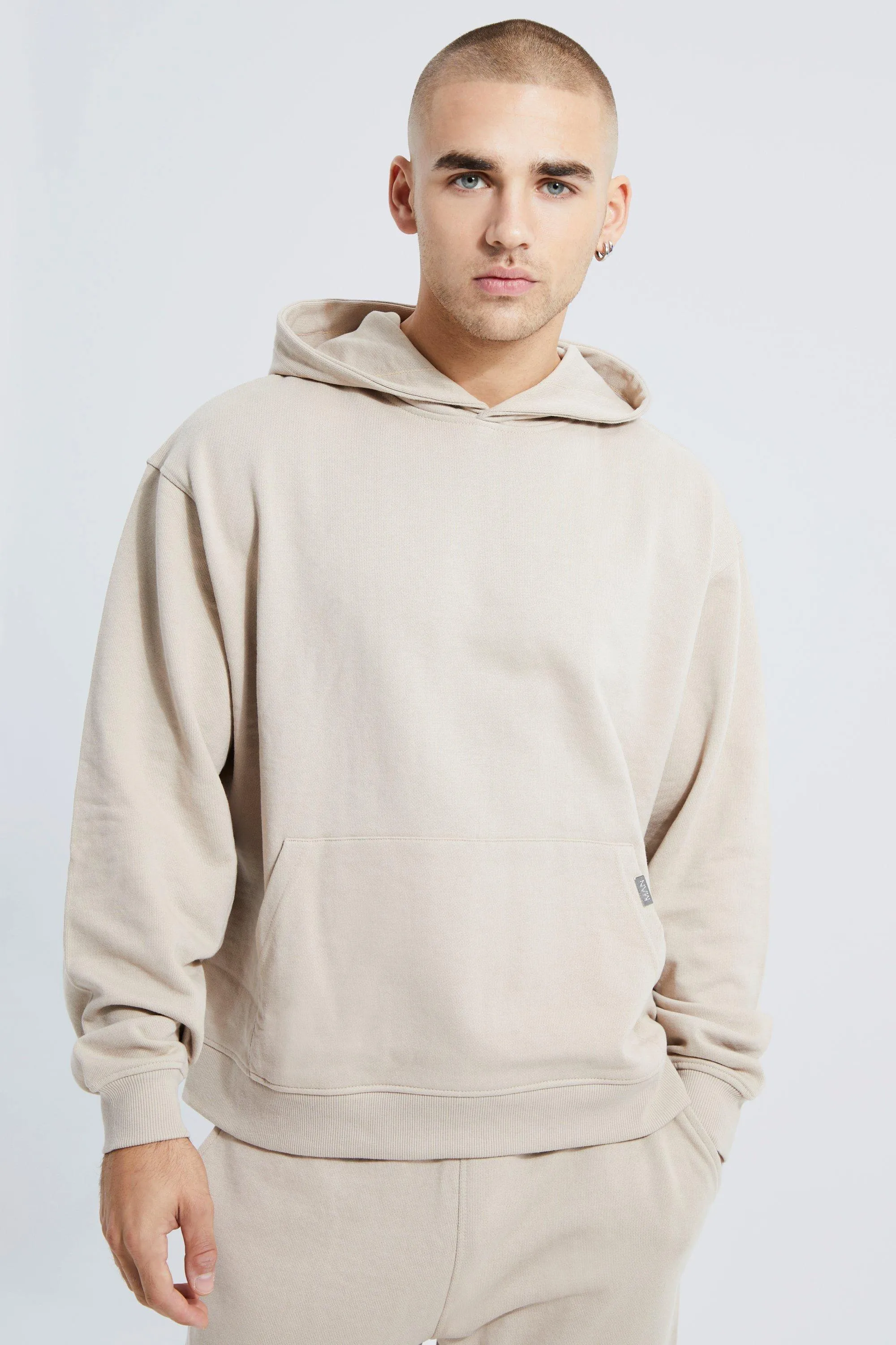 Boxy Heavy Loopback Hoodie