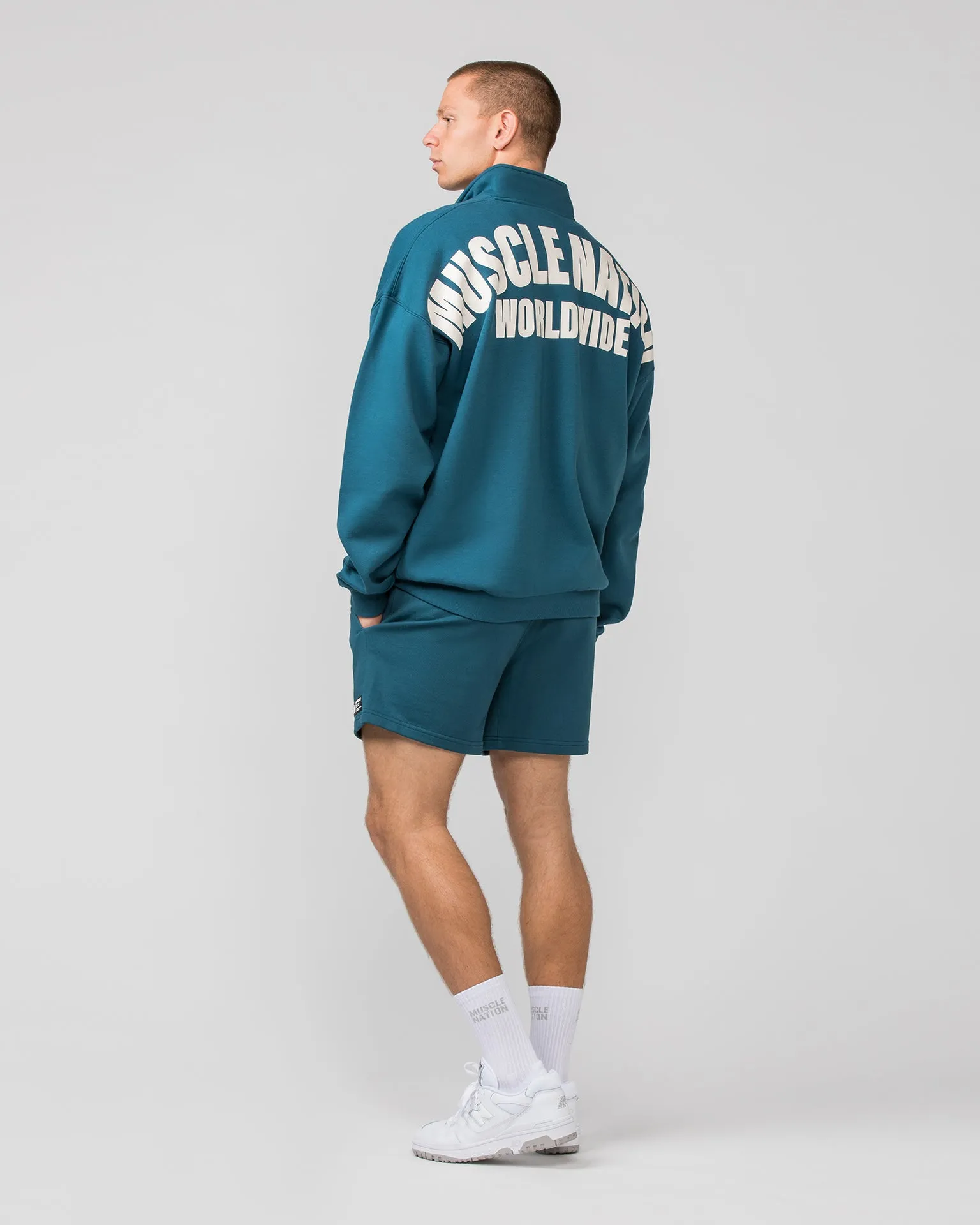 Classic Quarter Zip - Tidal Teal