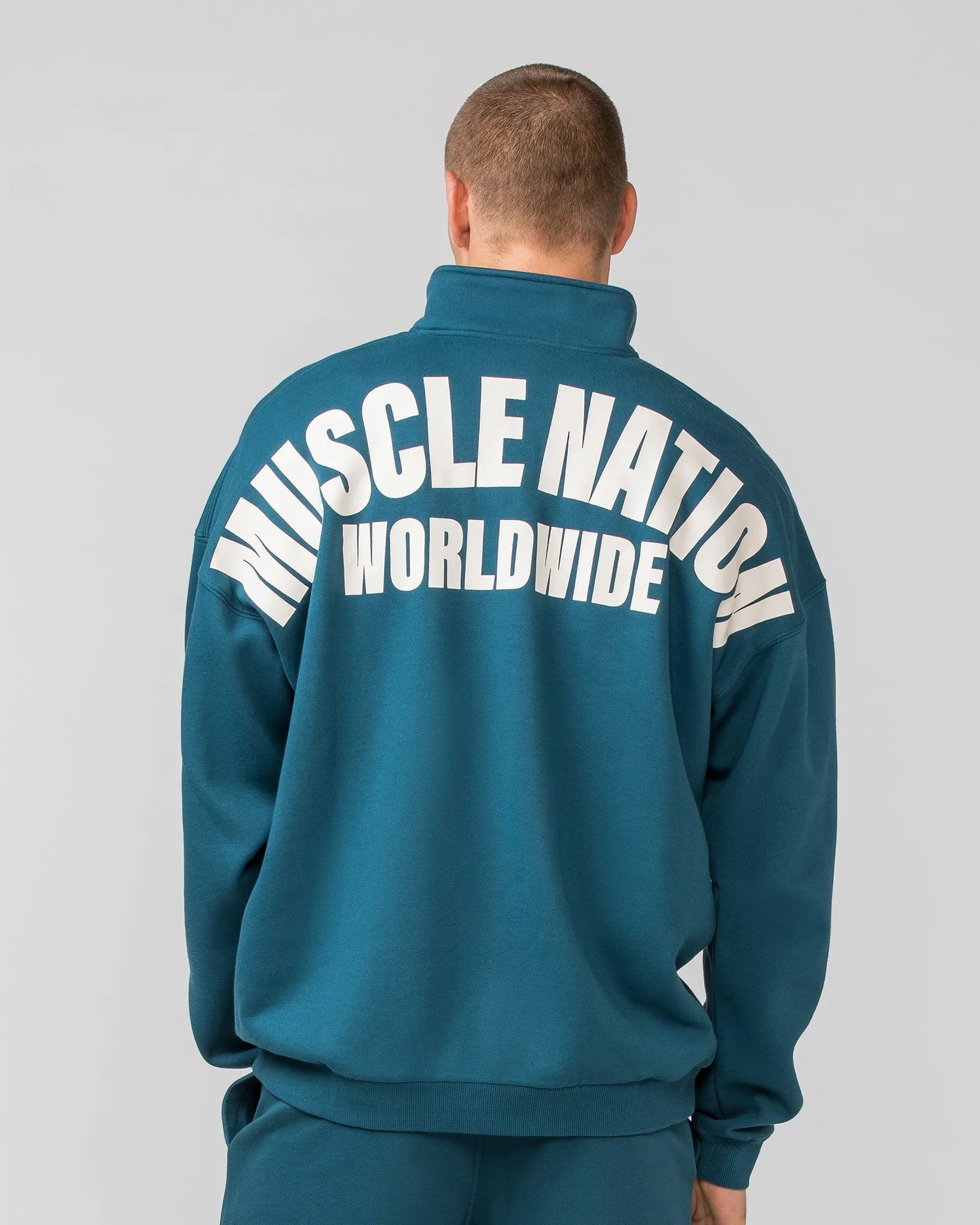 Classic Quarter Zip - Tidal Teal