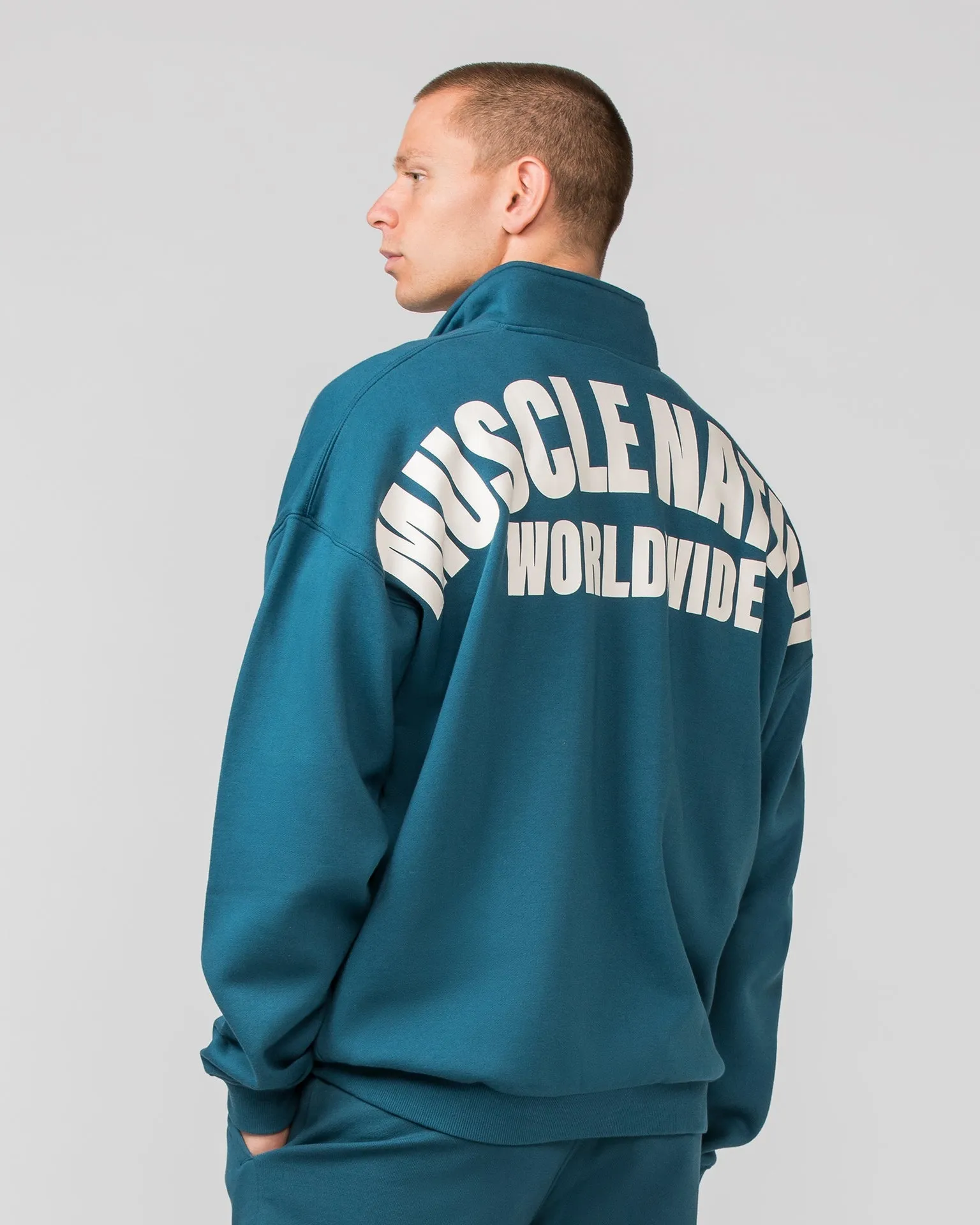 Classic Quarter Zip - Tidal Teal