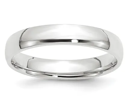 Comfort Fit Lightweight Wedding Band