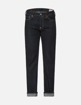 Contrasting Back Pockets Slim Fit Jeans #2010