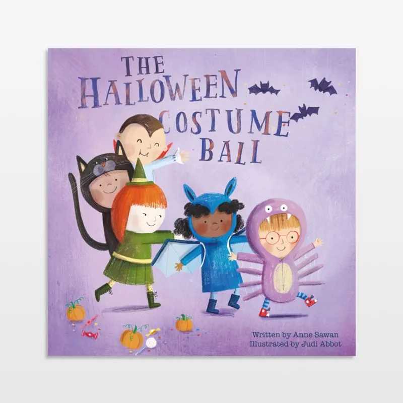 Crate&Barrel The Halloween Costume Ball Toddler Book by Anne Sawan