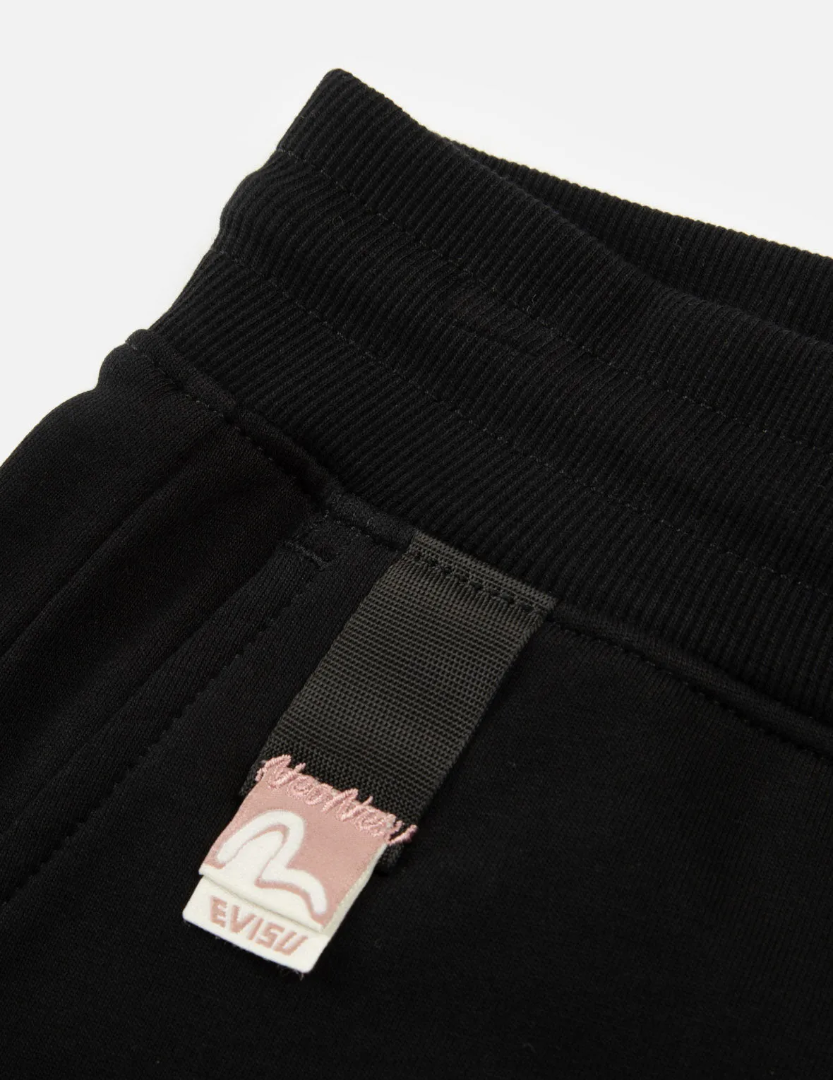 Daruma and Fortune Cat-pattern Daicock Print Regular Fit Sweatpants