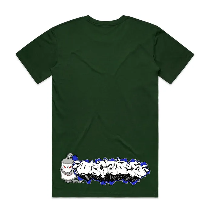 Decades Evil Can Man Tee (Green)