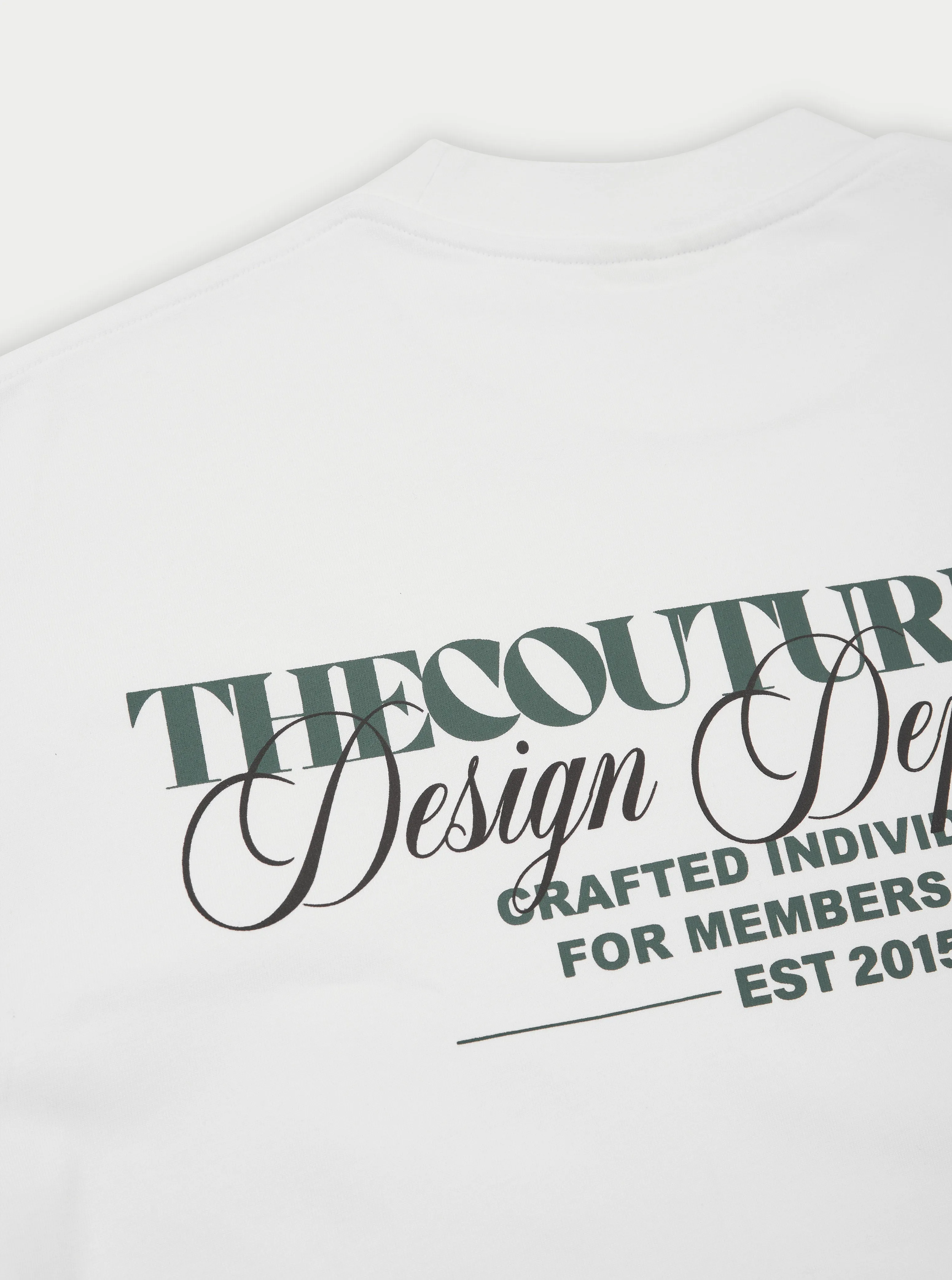 DESIGN DEPARTMENT GRAPHIC T-SHIRT - WHITE