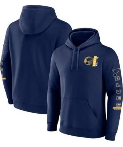 Fanatics Men's NHL Fanatics St. Louis Blues Revolution Pullover Hoodie