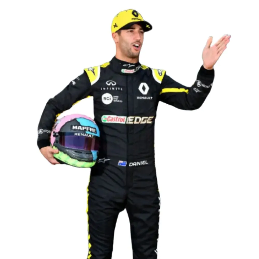 Formula 1 Race Costume Daniel Ricciardo Renault 2019