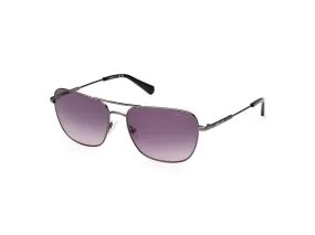 Gant Sunglass Man Shiny Light Ruthenium / Gradient Smoke As Per Image GA7221-14B