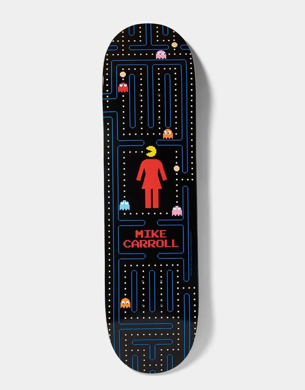 Girl x Pac-Man Carroll G053 Skateboard Deck - 8.5