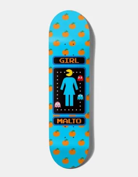 Girl x Pac-Man Malto G089 Skateboard Deck - 8.25