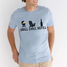 Grill Chill Refill Graphic Tee