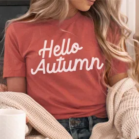 Hello Autumn Bella Graphic Tee