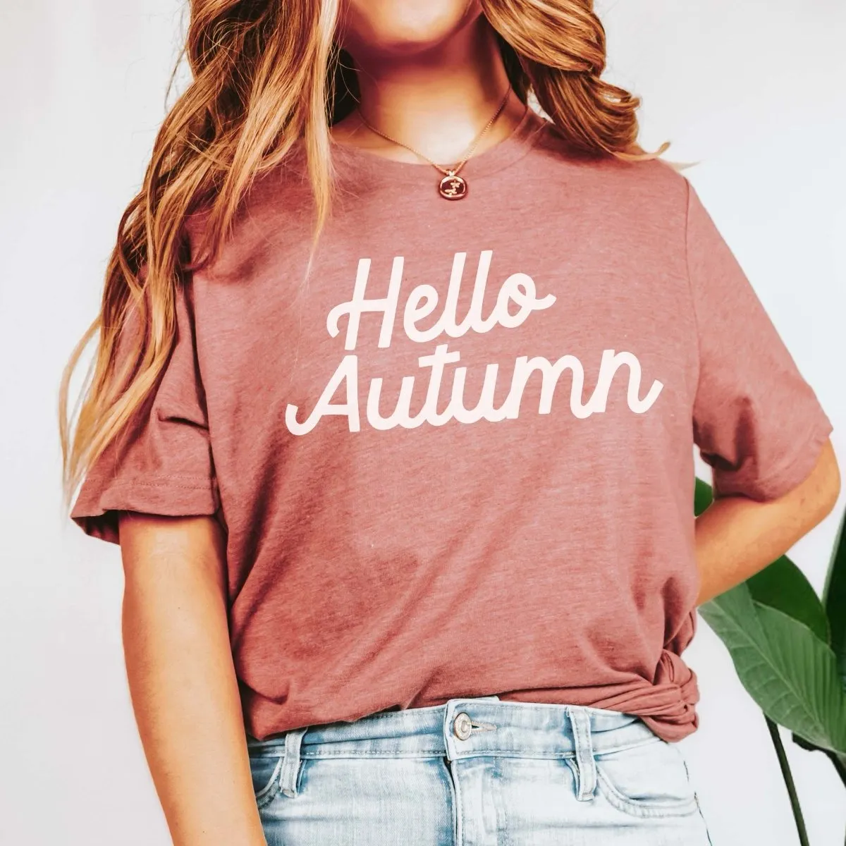 Hello Autumn Bella Graphic Tee