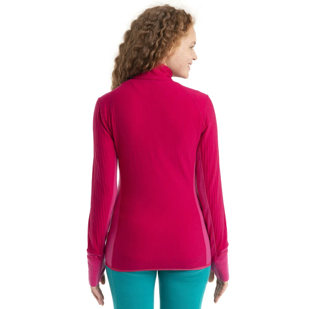 Icebreaker Descender LS Zip Women