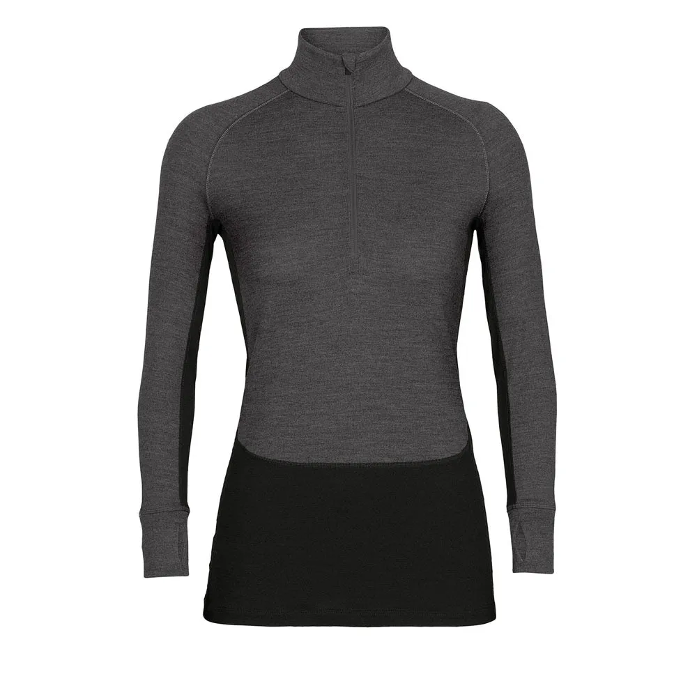 Icebreaker Womens ZoneKnit 260 LS Half Zip