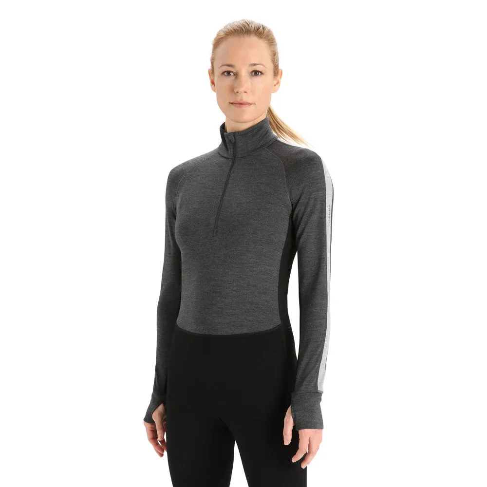 Icebreaker Womens ZoneKnit 260 LS Half Zip