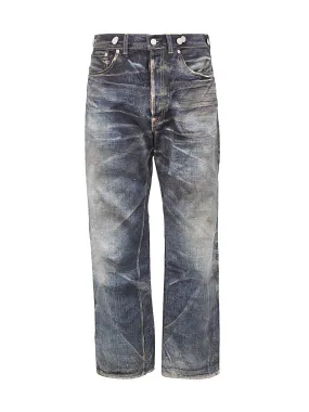 Junya Watanabe MAN Logo Patch Straight-Leg Jeans