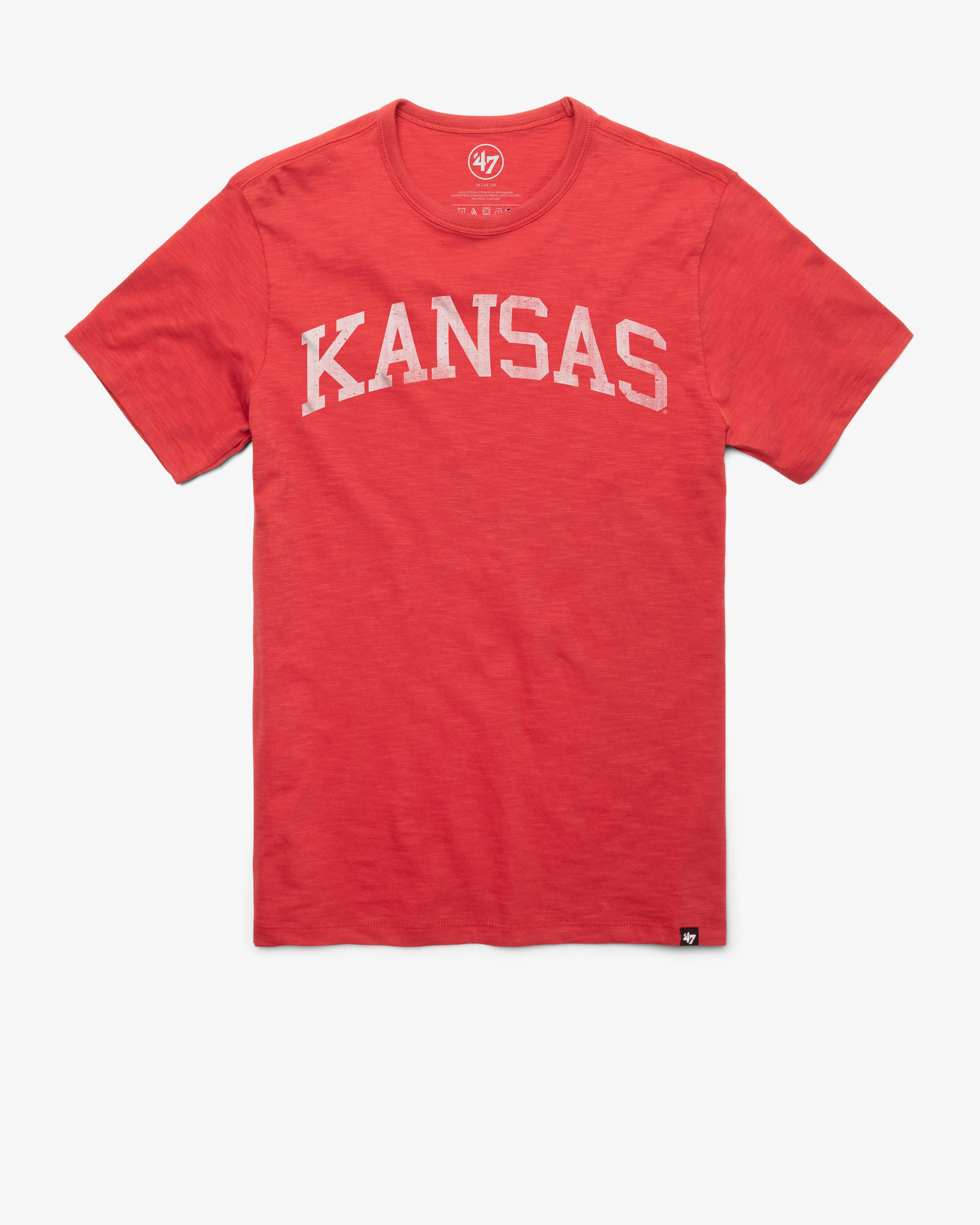 KANSAS JAYHAWKS CLASSIC BLOCK '47 SCRUM TEE