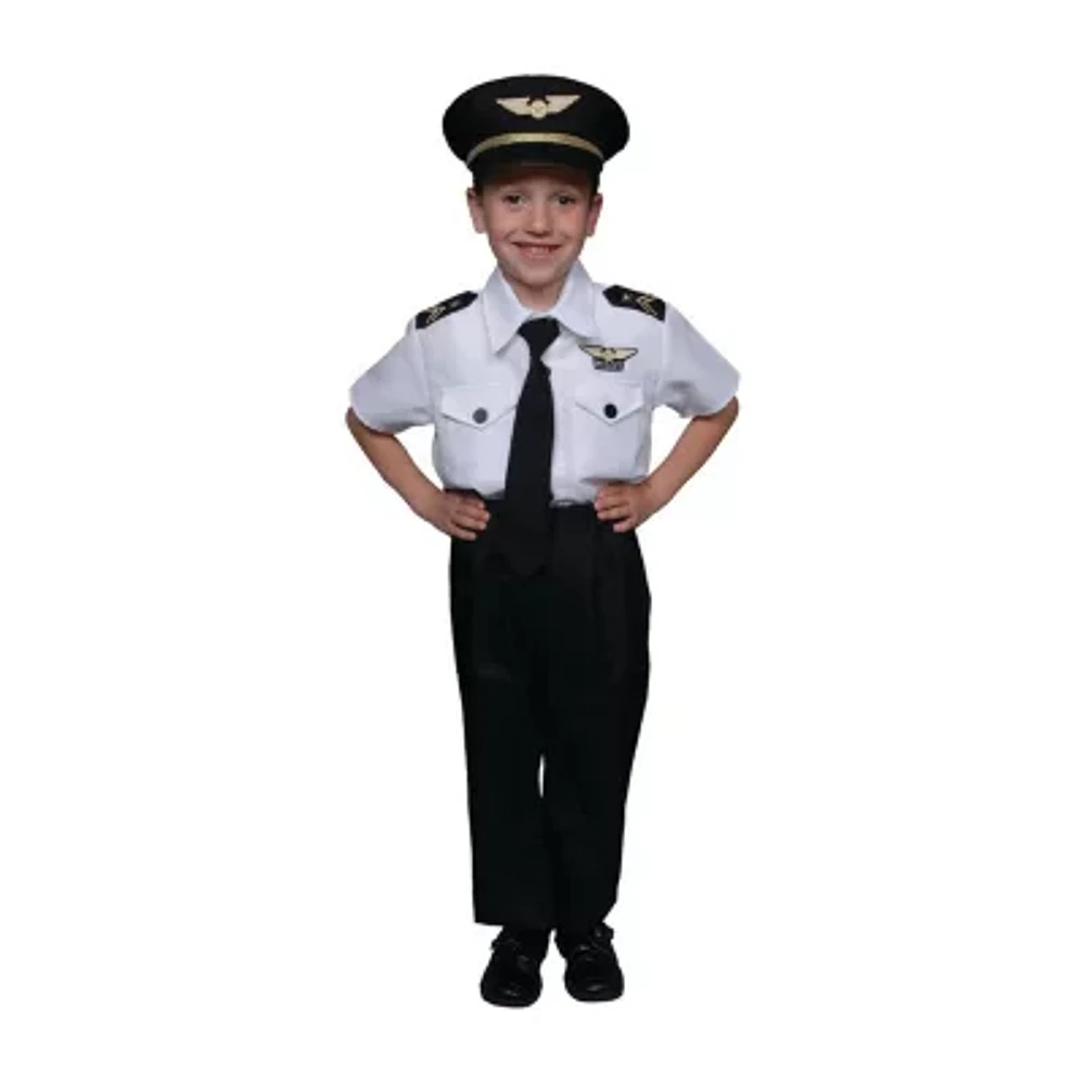 Little & Big  Boys Pilot Costume