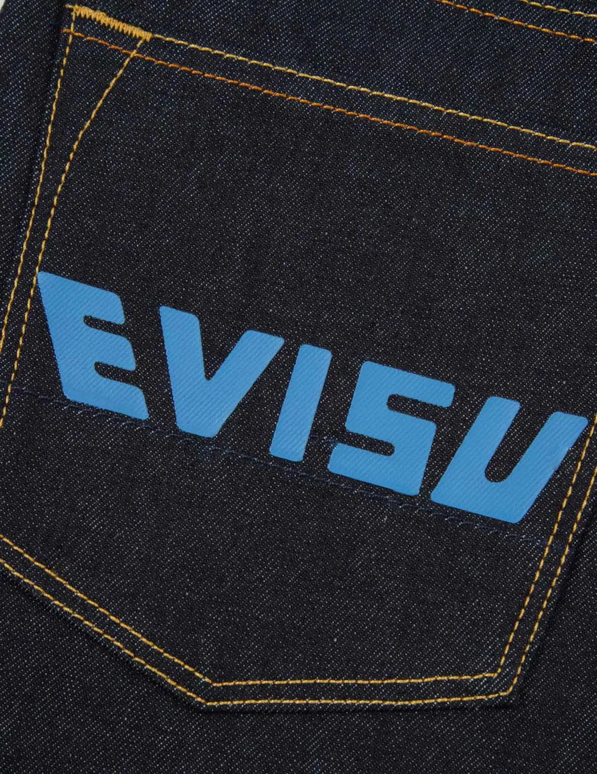 Logo-Print Multi-Pockets Regular-Fit Denim Jeans #2010