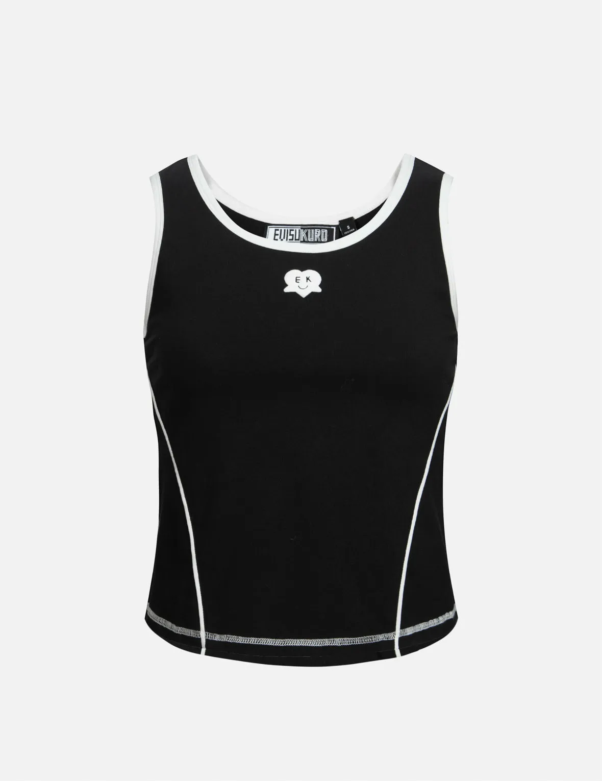 Logo Printed Slim Fit Tank Top