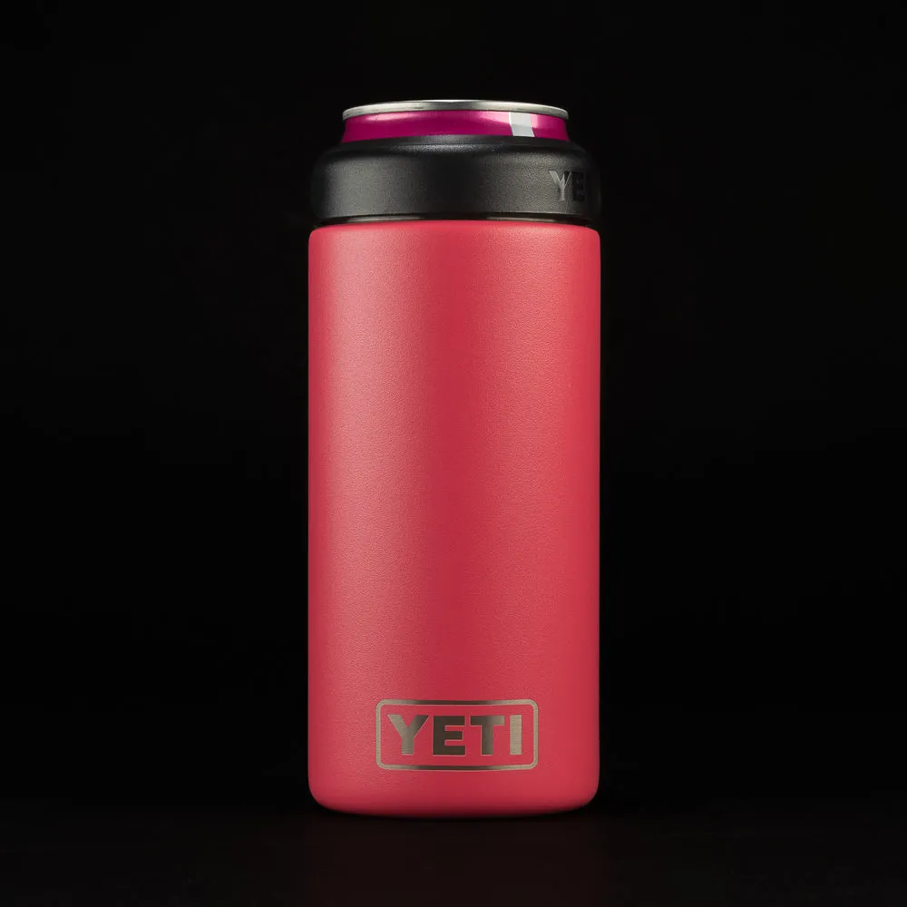 Melting Skull Tropical Pink Yeti Slim Colster