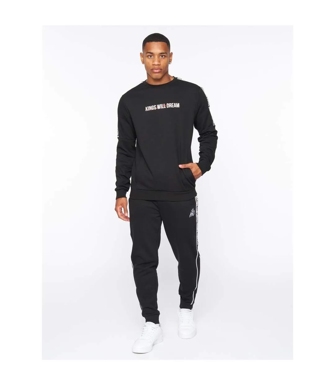 Mens bexley tracksuit black Kings Will Dream