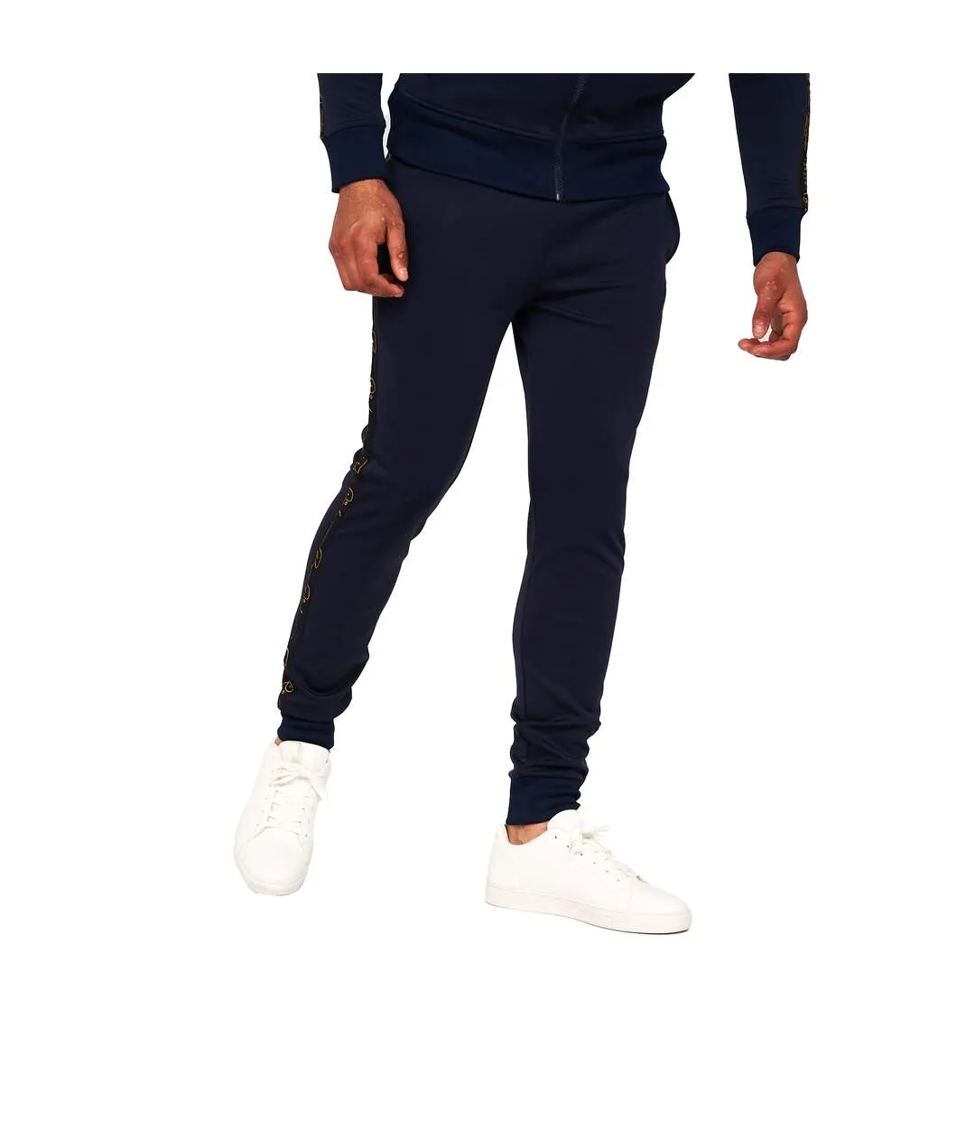 Mens daprela tracksuit bottoms sky captain Born Rich