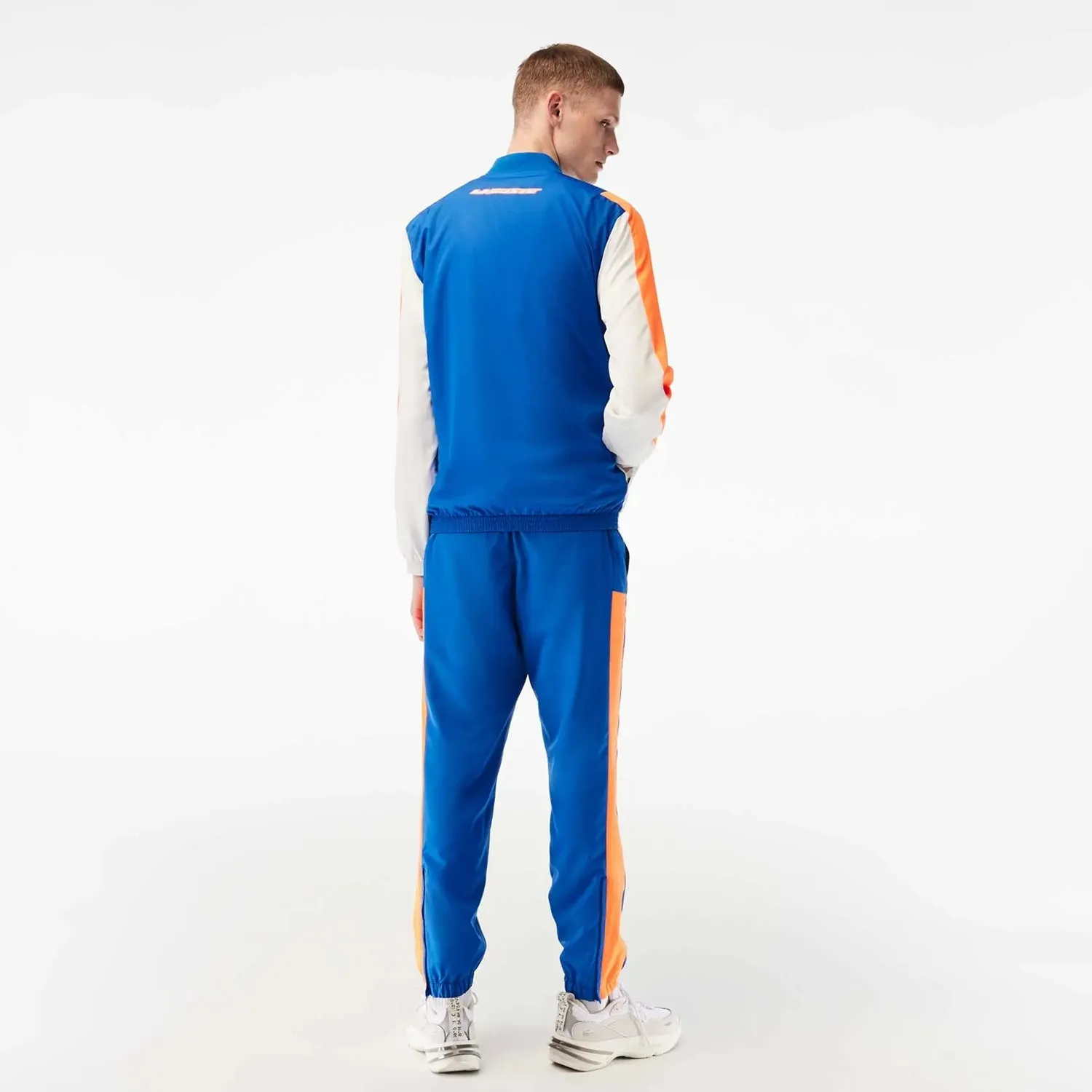 Men's Lacoste Full Tracksuit -  Blue Orange