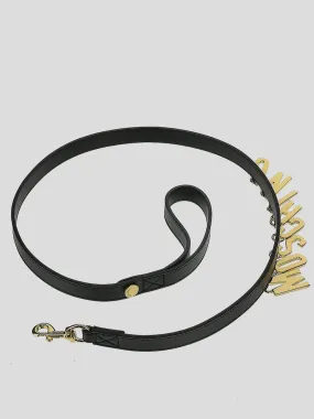 Moschino Logo Charm Pet Leash