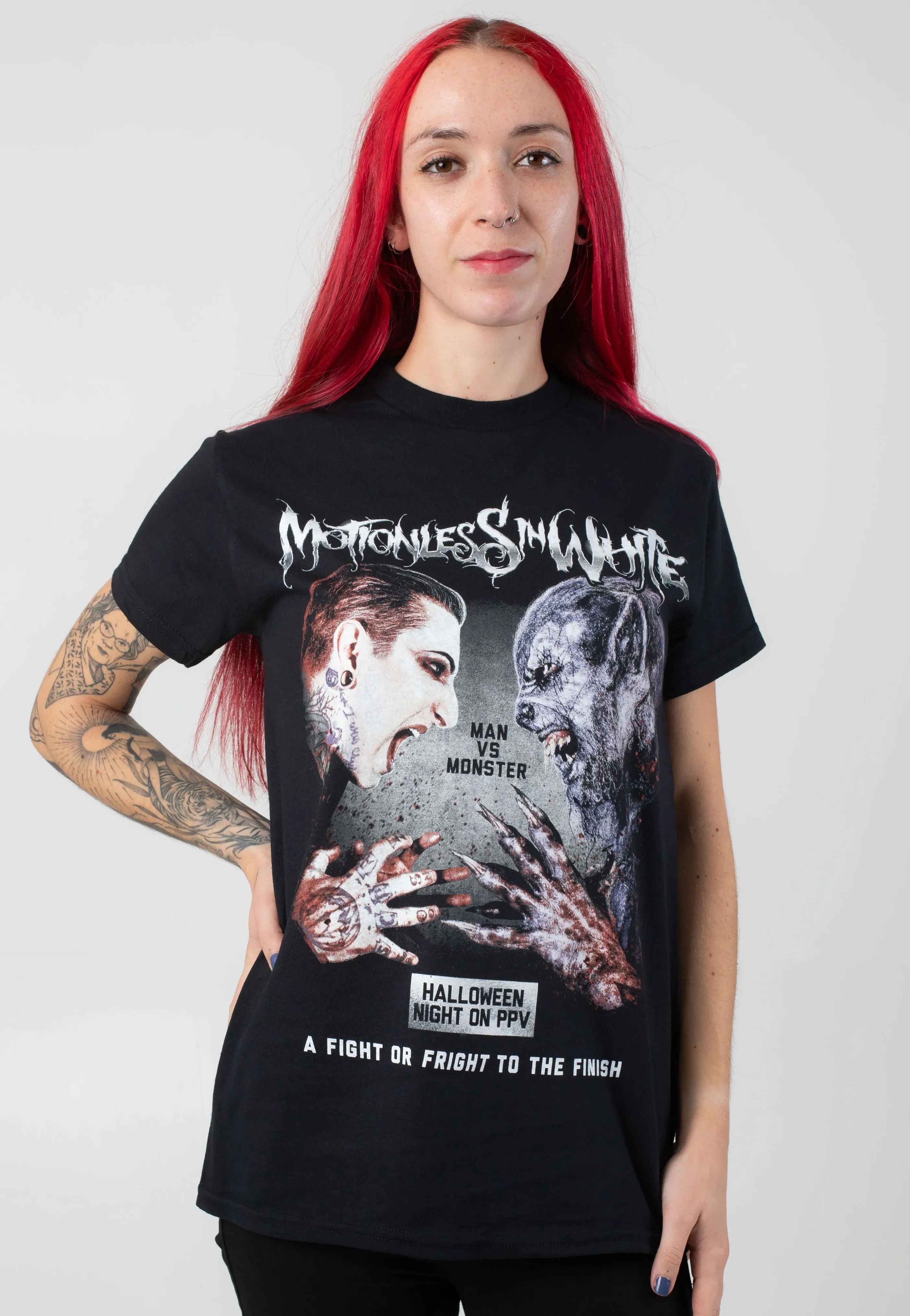 Motionless In White - Man Vs Monster - T-Shirt