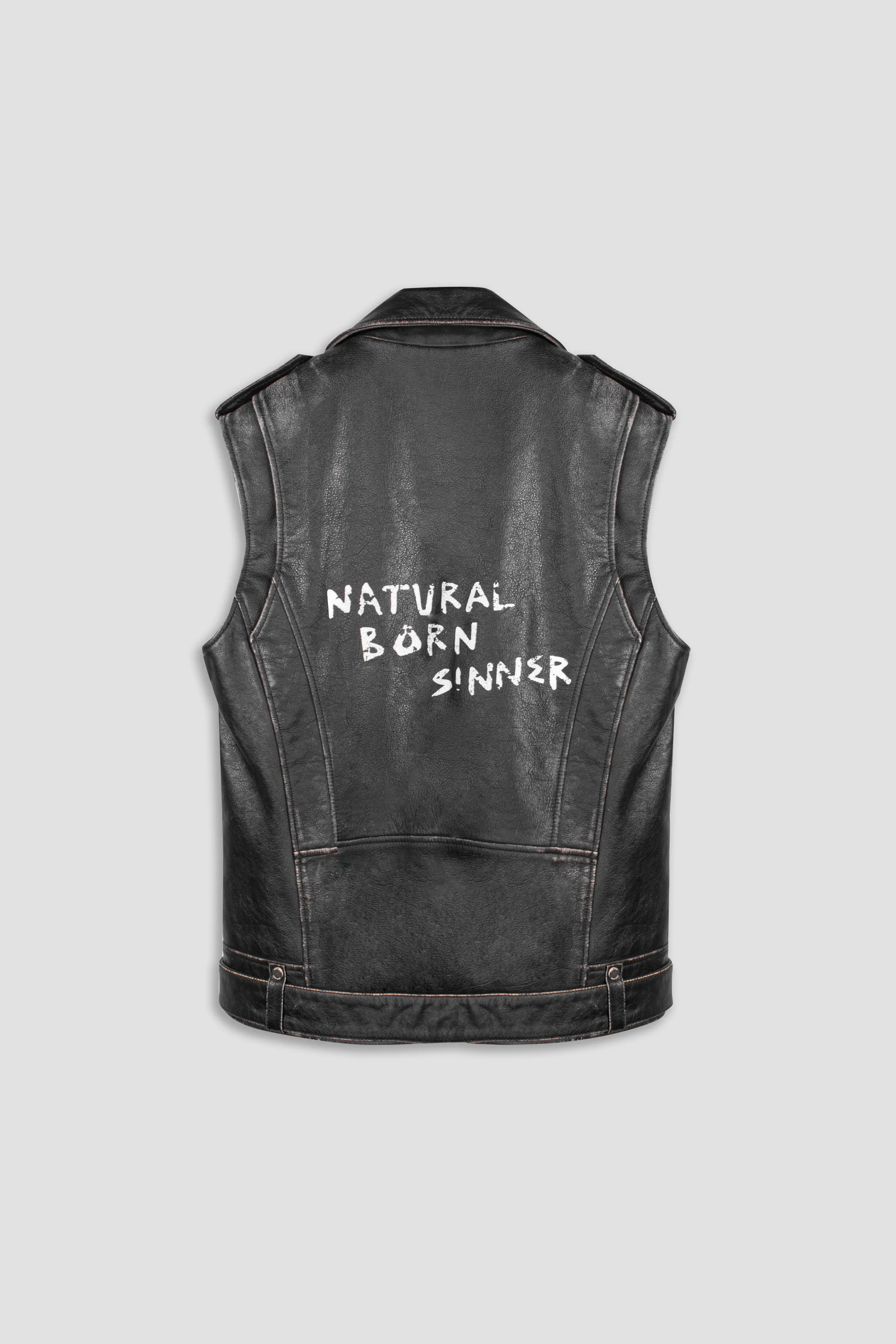 Natural Born Sinner Oversized Gilet (Man)