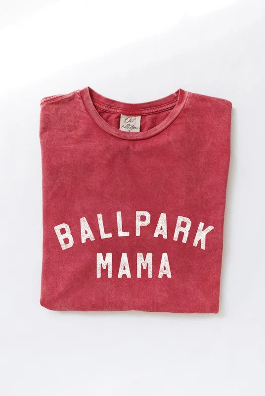 Oat Collective | Ballpark Mama Mineral Graphic Top