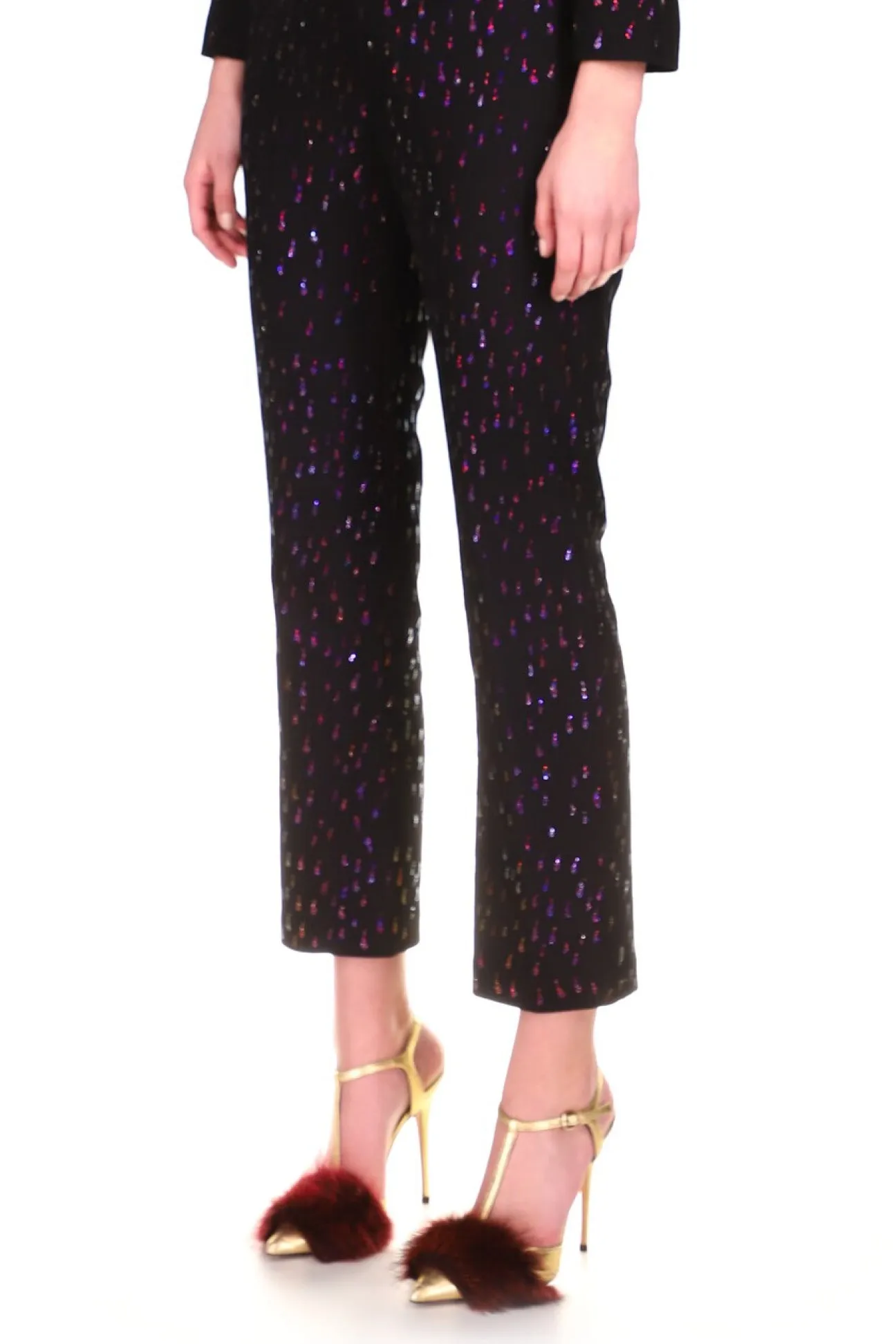 'OIL SLICK' SLIM TROUSER