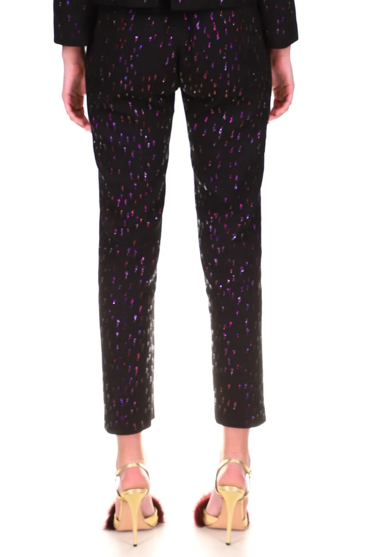 'OIL SLICK' SLIM TROUSER