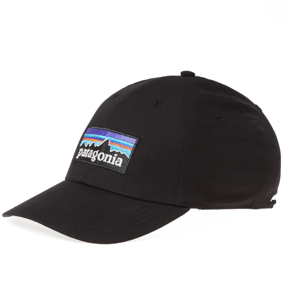 Patagonia P-6 Logo Stretch Fit CapBlack