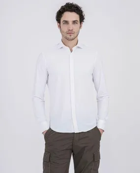 Paul & Shark - Chemise manches longues unie Performance - J Fit